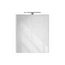 Piramida AKVA 60 H Tükrös fürdőszobai szekrény -1 ajtós kivitel - LED világítással - 60 x 69 x 13 cm