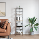 vidaXL Könyvespolc Sonoma tölgy 40 x 29,5 x 149 cm Faanyag