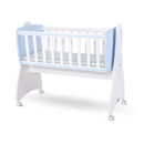 Lorelli First Dreams ringatható bölcső 105x55 - White / Baby Blue