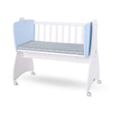 Lorelli First Dreams ringatható bölcső 105x55 - White / Baby Blue