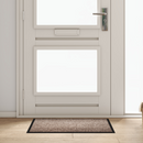vidaXL Ajtószőnyeg Bézs 60 x 40 x 1.2 cm Mackófleece