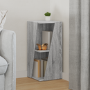 vidaXL Oldalsó polc Szürke Sonoma 33 x 32 x 70,5 cm Faanyag