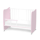 Lorelli Stars ringatható kiságy 60x120 - White / Orchid Pink