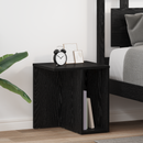vidaXL Végasztal 2 pcs Fekete tölgy 37 x 32 x 40 cm Faanyag