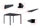 Bioklimatikus pergola G21 Austin 4x3 m, antracit, alumínium