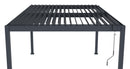 Bioklimatikus pergola G21 Austin 4x3 m, antracit, alumínium