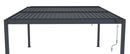 Bioklimatikus pergola G21 Austin 4x4 m, antracit színű alumínium