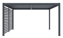 G21 fix lamellás oldalfal 3,7x2,2 m pergola Austinhoz