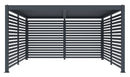 G21 fix lamellás oldalfal 3,7x2,2 m pergola Austinhoz