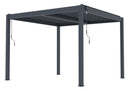 G21 Austin Premium 3x3 m bioklimatikus pergola, antracit alumínium
