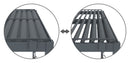 G21 Austin Premium 3x3 m bioklimatikus pergola, antracit alumínium