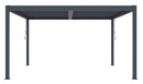 G21 Austin Premium 4x4 m bioklimatikus pergola, antracit alumínium