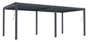 G21 Austin 6x3 m bioklimatikus pergola, antracit alumínium
