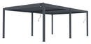 G21 Austin 6x4 m bioklimatikus pergola, antracit alumínium