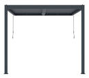 G21 Trenton 3x3 m bioklimatikus pergola, antracit alumínium