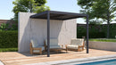 G21 Trenton 3x3 m bioklimatikus pergola, antracit alumínium