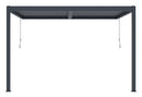 G21 Trenton 4x3 m bioklimatikus pergola, antracit alumínium