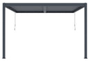 G21 Trenton 4x4 m bioklimatikus pergola, antracit alumínium