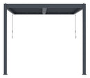 G21 Trenton Premium 3x3 m bioklimatikus pergola, antracit alumínium