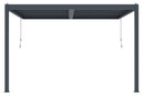 G21 Trenton Premium 4x3 m bioklimatikus pergola, antracit alumínium