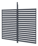 G21 kiegészítő fix lamellás fal 3x2,6 m Trenton pergolához