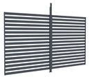 G21 kiegészítő fix lamellás fal 4x2,6 m Trenton pergolához