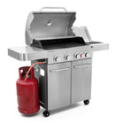 G21 Argentina BBQ Premium Line gázgrill, 5 égőfej + ajándék nyomáscsökkentő