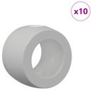 vidaXL Foci asztali labda csapágyak 10 pcs Fekete 3 x 3 x 2,1 cm PP