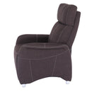 Állítható fotel, szövet csoki, FOREST