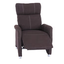 Állítható fotel, szövet csoki, FOREST