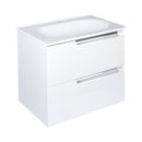 PIRAMIDA EURIDIKA fali függesztett fürdőszobabútor - öntött márvány mosdóval - 65 x 53 x 48 cm