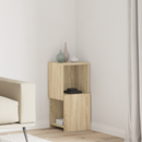 vidaXL Sarokszekrény Sonoma tölgy 30,5x30x65cm Faanyag