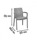 Rosali kerti bútor garnitúra szett cappuccino