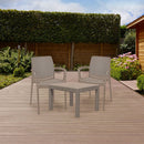 Rosali kerti bútor garnitúra szett cappuccino