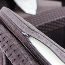 Corfu relax sarokgarnitúra rosario asztallal barna