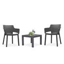 Roeva balcony kerti bútor garnitúra szett grafit