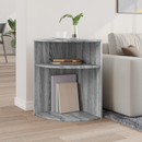 vidaXL Végasztal Szürke Sonoma 39,7 x 39,7 x 60 cm Faanyag