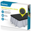 Bestway Flowclear medencetakaró 404 x 201 cm