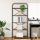 vidaXL Könyvespolc Öreg fa 80 x 30 x 183 cm Faanyag