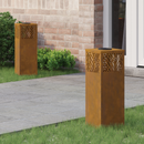 vidaXL Napelemmel működő LED ösvény világítás 2 pcs Bronz