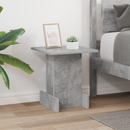 vidaXL Végasztal Beton Szürke 35,5 x 35 x 40 cm Faanyag