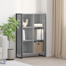 vidaXL Könyvespolc Szürke Sonoma 99.5 x 30 x 108.5 cm Faanyag