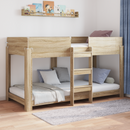 vidaXL Szükidő ágy Sonoma tölgy 90 x 200 cm Faanyag