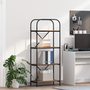 vidaXL Könyvespolc Öreg fa 60 x 30 x 146 cm Faanyag