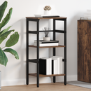 vidaXL Könyvespolc Füstölt tölgy 40 x 29,5 x 81 cm Faanyag