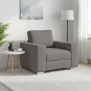 vidaXL Fotel Tópszínű 100 cm szövet