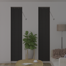 vidaXL Zsalugáter Redőnyök Sötétszürke 220 x 50 cm Alumínium