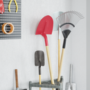 vidaXL Lapát Fej 4 pcs Piros 39,5 x 27,5 cm Porszórt acél