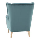 Fotel-füles, mentol/bükk, RODEZA