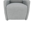 Állítható fotel, szürke szövet, FOREST